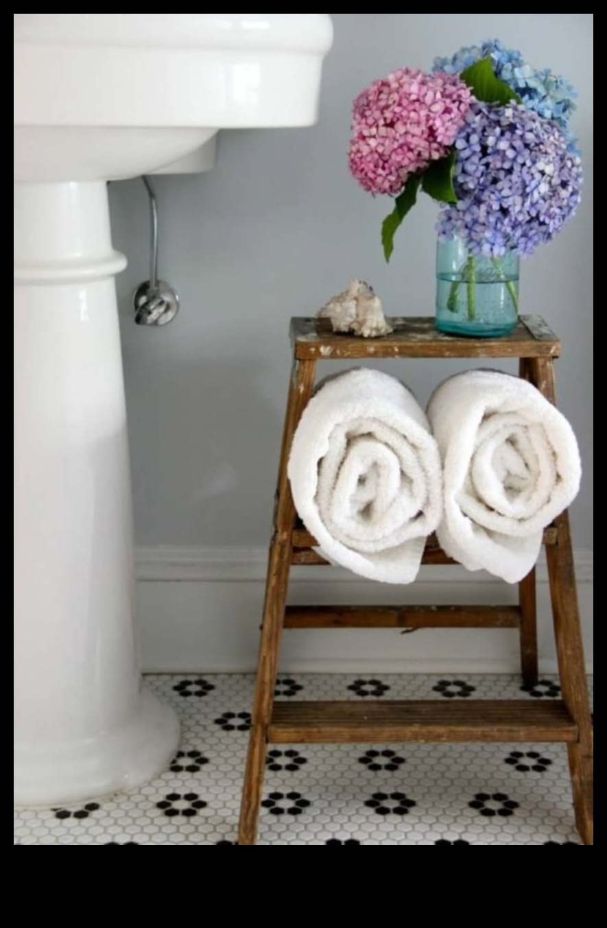 Shabby Chic Dokunuşlarla Vintage Esintili Bir Banyo Dekorasyonu İçin İpuçları Nelerdir?